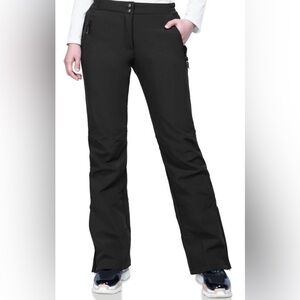 Women's Black Boot-Cut Flare Pants